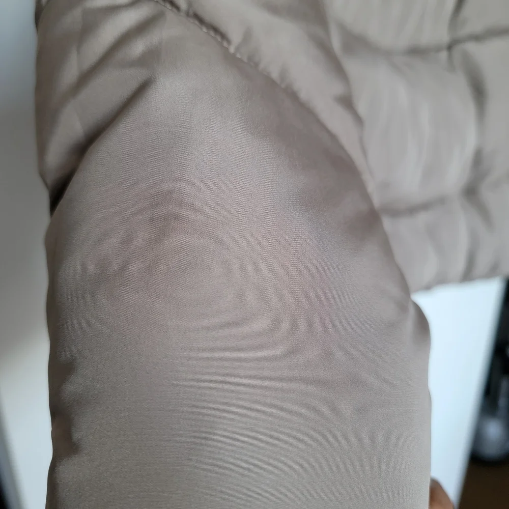 Zara Taupe Puffer Jacket